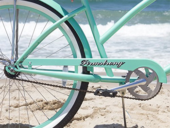 green beach cruiser bike