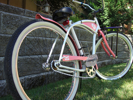 custom beach cruiser handlebars